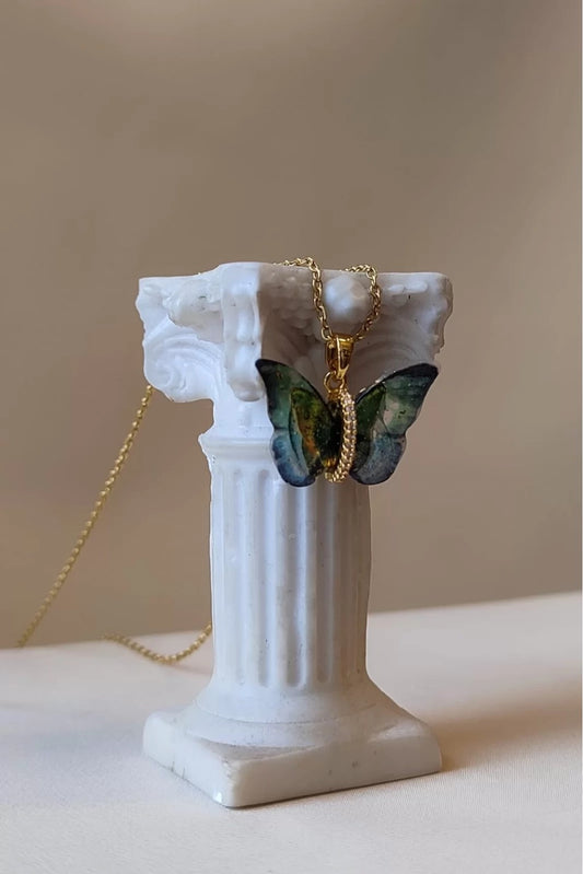 Butterfly Steel Necklace