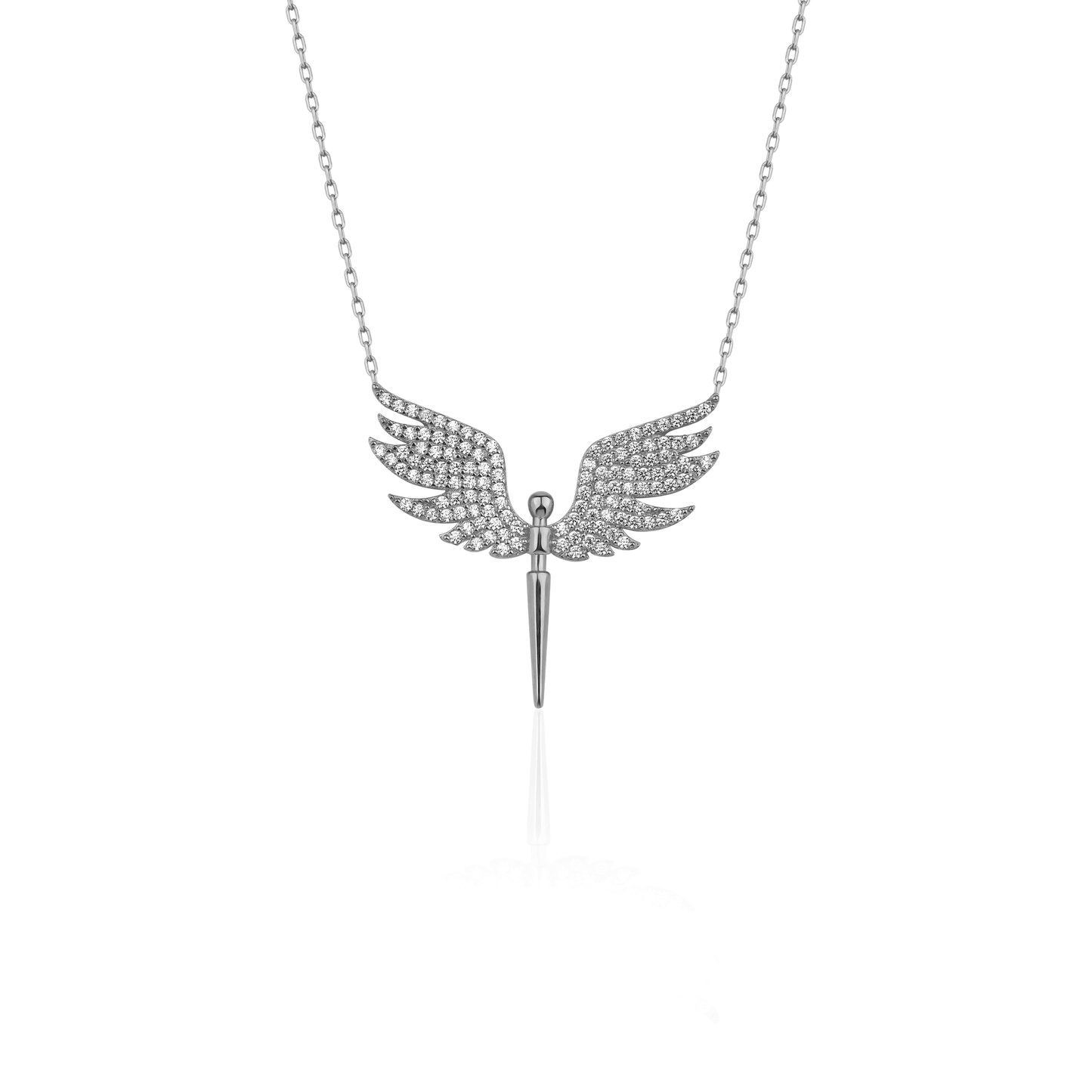 Michael Angel Silver Necklace